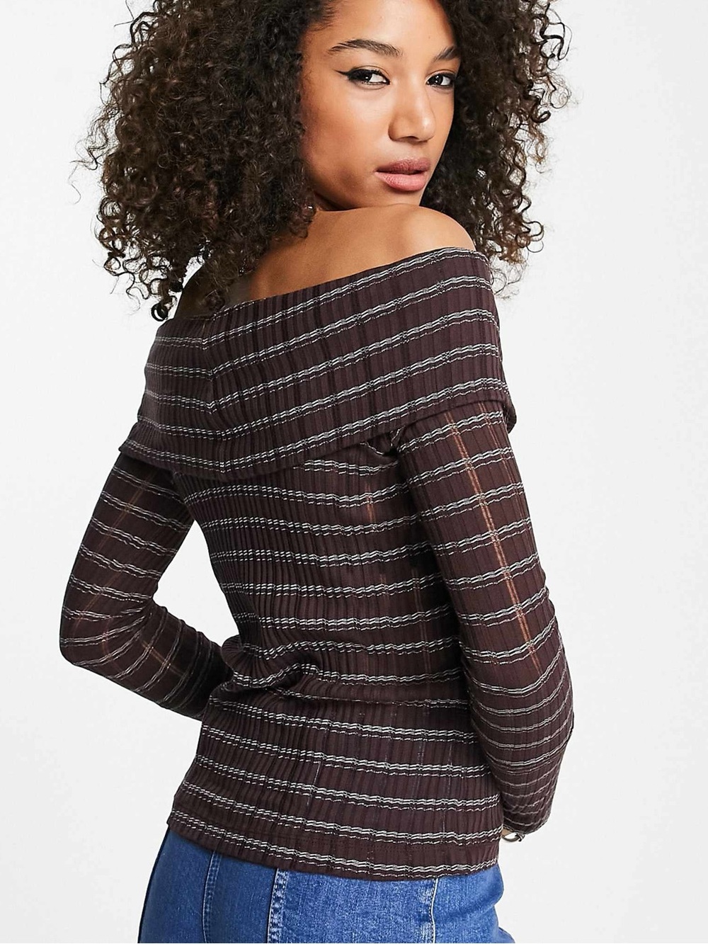 Free People Snowbunny Off the Shoulder Top